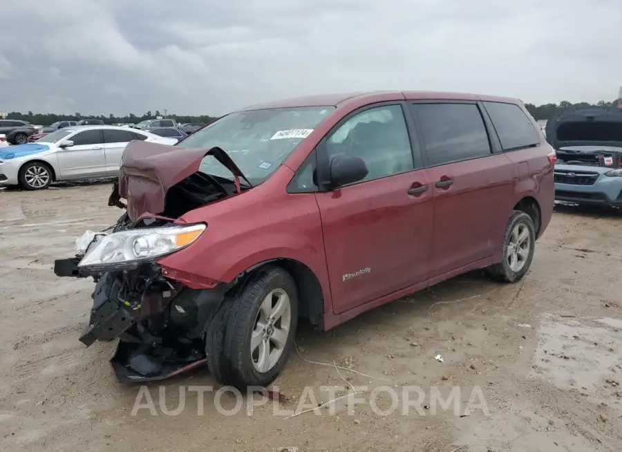 TOYOTA SIENNA 2019 vin 5TDZZ3DC5KS988153 from auto auction Copart