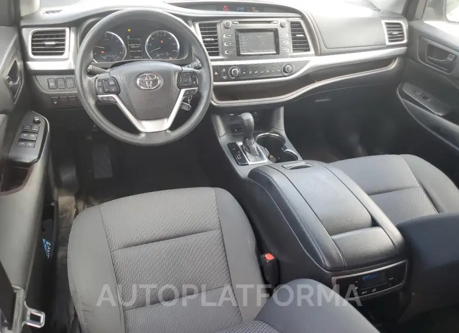 TOYOTA HIGHLANDER 2019 vin 5TDZZRFH8KS304952 from auto auction Copart