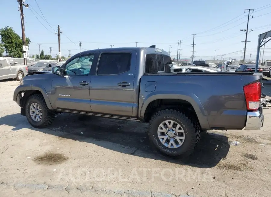 TOYOTA TACOMA DOU 2017 vin 5TFAX5GN5HX091896 from auto auction Copart