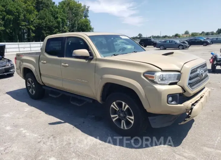 TOYOTA TACOMA DOU 2017 vin 5TFCZ5ANXHX115718 from auto auction Copart