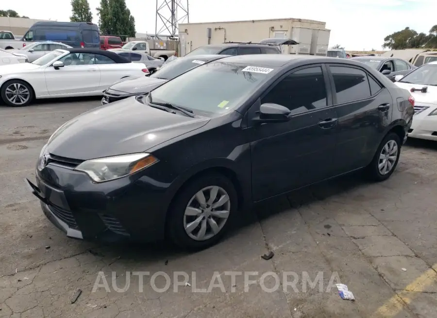 TOYOTA COROLLA L 2016 vin 5YFBURHEXGP488830 from auto auction Copart