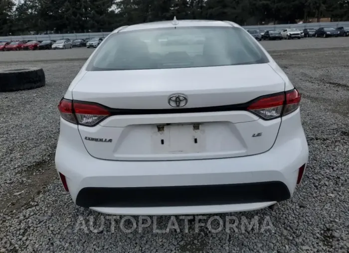 TOYOTA COROLLA LE 2021 vin 5YFEPMAE0MP247047 from auto auction Copart