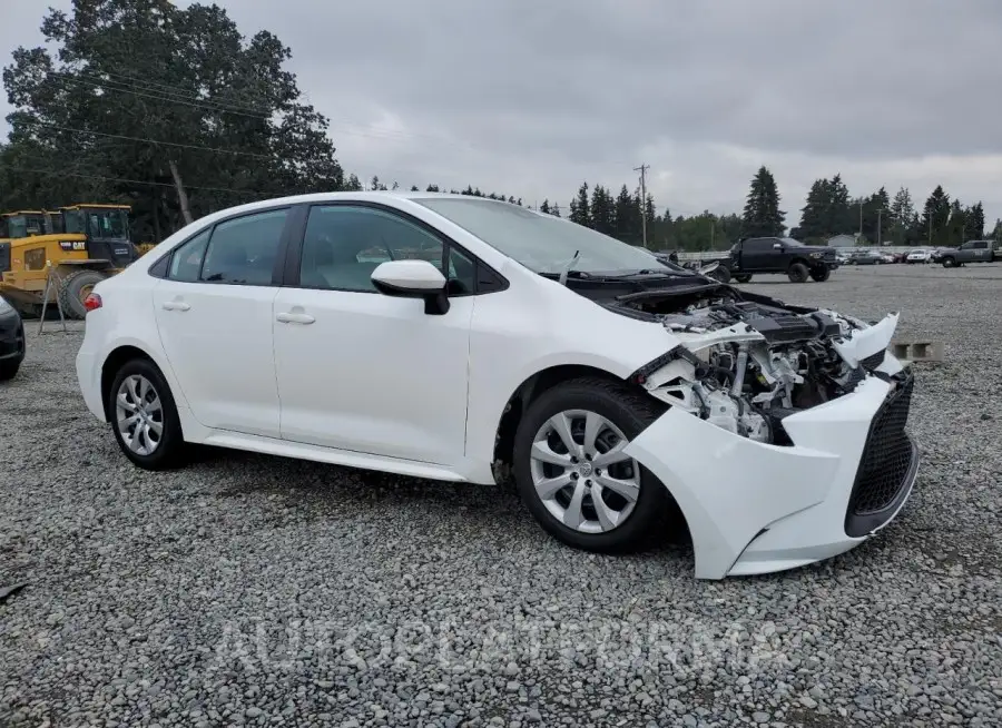 TOYOTA COROLLA LE 2021 vin 5YFEPMAE0MP247047 from auto auction Copart