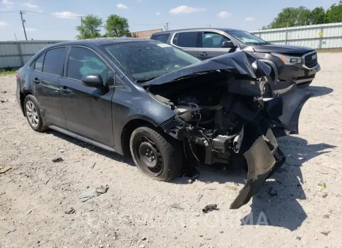 TOYOTA COROLLA LE 2022 vin 5YFEPMAE5NP307387 from auto auction Copart