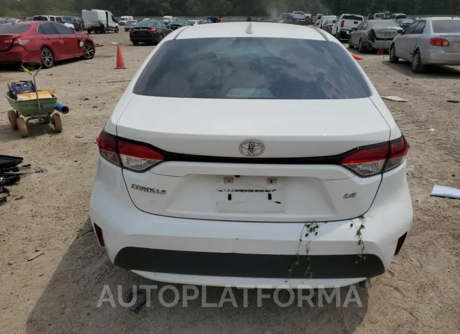 TOYOTA COROLLA LE 2022 vin 5YFEPMAE9NP387986 from auto auction Copart