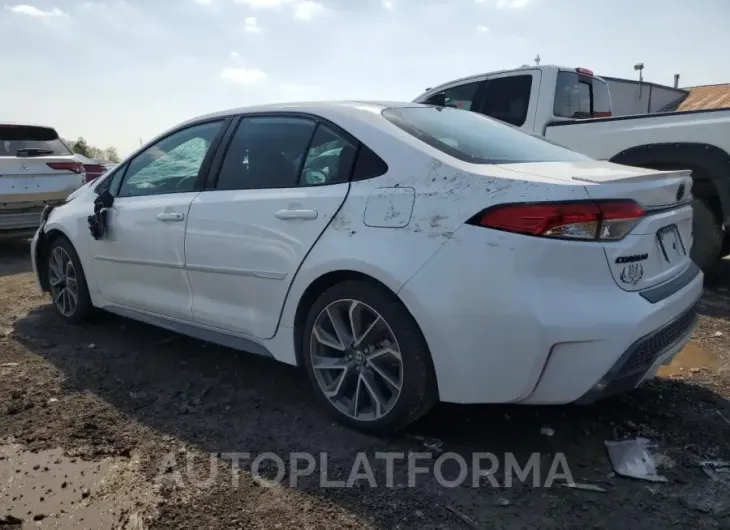 TOYOTA COROLLA SE 2021 vin 5YFS4MCE0MP072890 from auto auction Copart