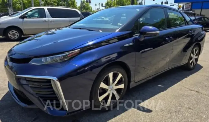 TOYOTA MIRAI 2017 vin JTDBVRBD4HA002290 from auto auction Copart