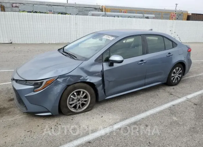 TOYOTA COROLLA LE 2021 vin JTDEAMDE8MJ008640 from auto auction Copart