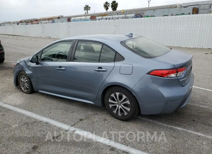 TOYOTA COROLLA LE 2021 vin JTDEAMDE8MJ008640 from auto auction Copart