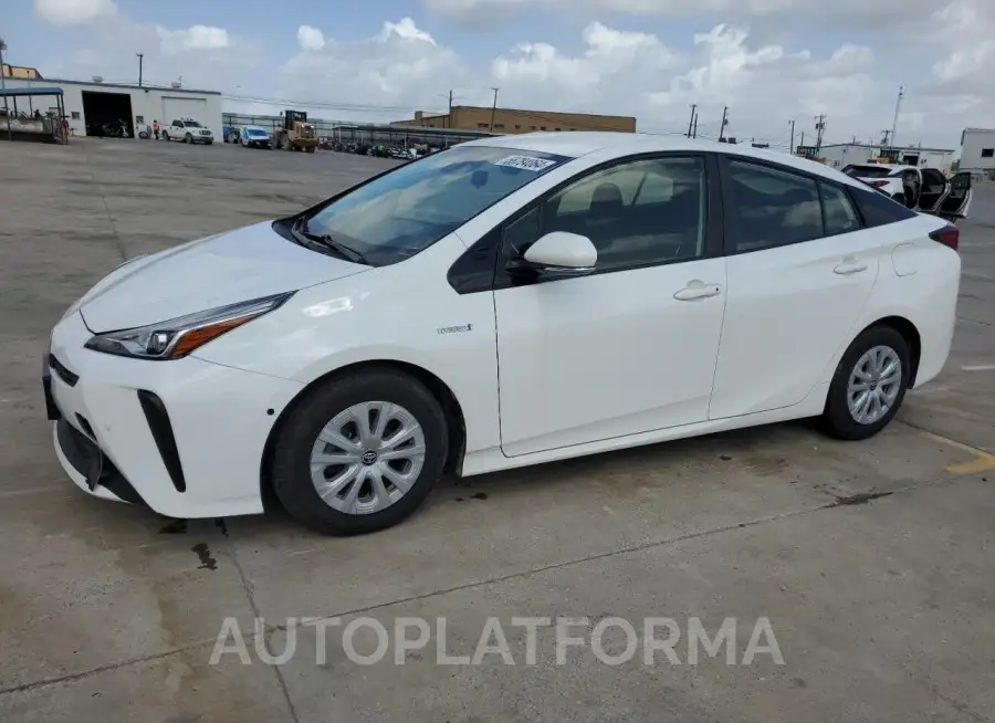 TOYOTA PRIUS 2019 vin JTDKARFUXK3069915 from auto auction Copart