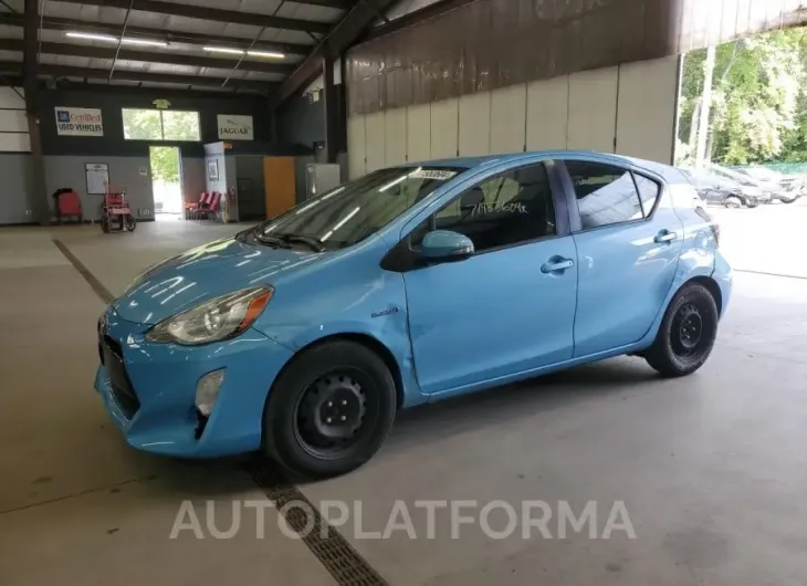 TOYOTA Prius c 2016 vin JTDKDTB39G1122303 from auto auction Copart