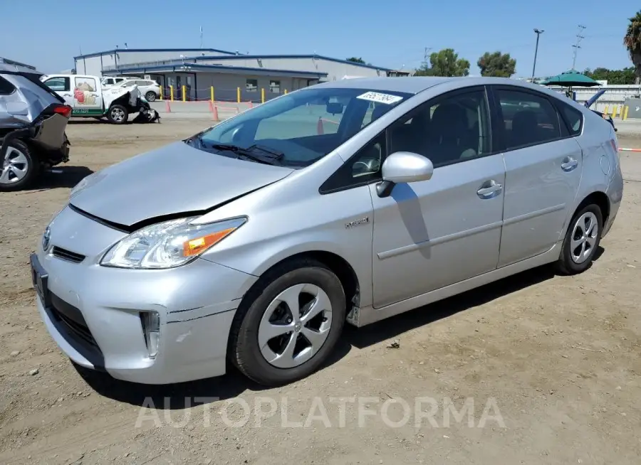 TOYOTA PRIUS 2015 vin JTDKN3DU7F1891805 from auto auction Copart