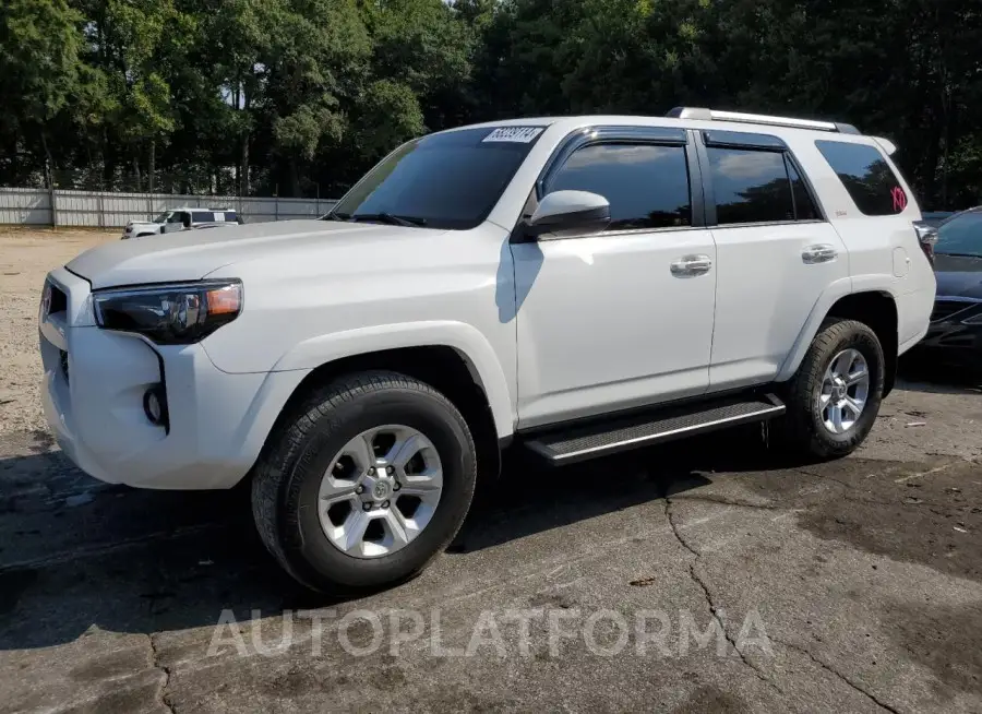 TOYOTA 4RUNNER SR 2019 vin JTEBU5JR5K5668093 from auto auction Copart