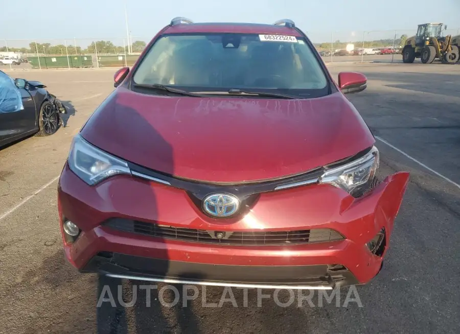 TOYOTA RAV4 HV LI 2018 vin JTMDJREV4JD237950 from auto auction Copart