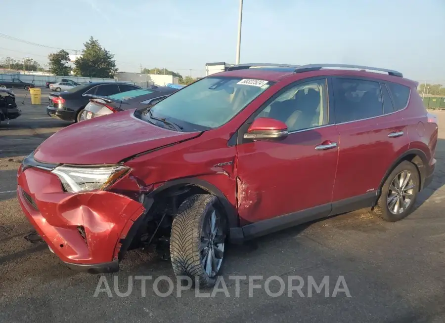 TOYOTA RAV4 HV LI 2018 vin JTMDJREV4JD237950 from auto auction Copart