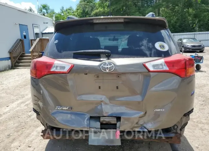 TOYOTA RAV4 XLE 2015 vin JTMRFREV7FD127666 from auto auction Copart