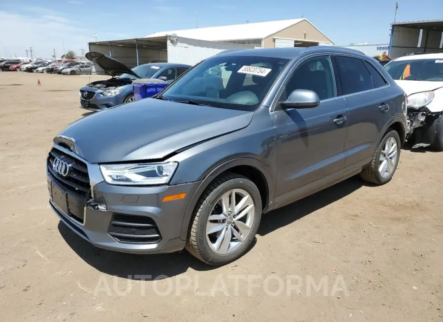 AUDI Q3 PREMIUM 2016 vin WA1EFCFSXGR014860 from auto auction Copart