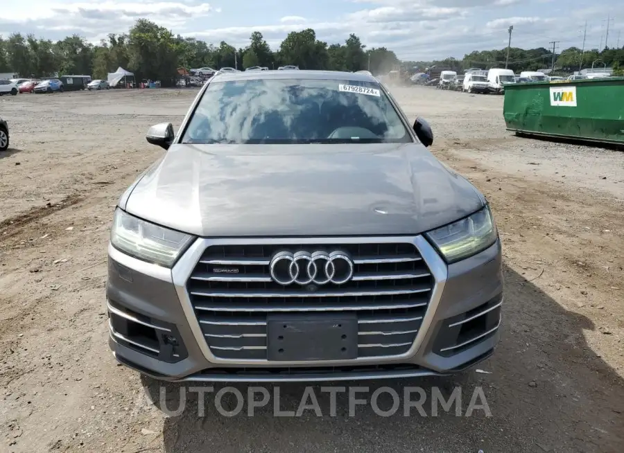 AUDI Q7 2017 vin WA1LAAF79HD036286 from auto auction Copart