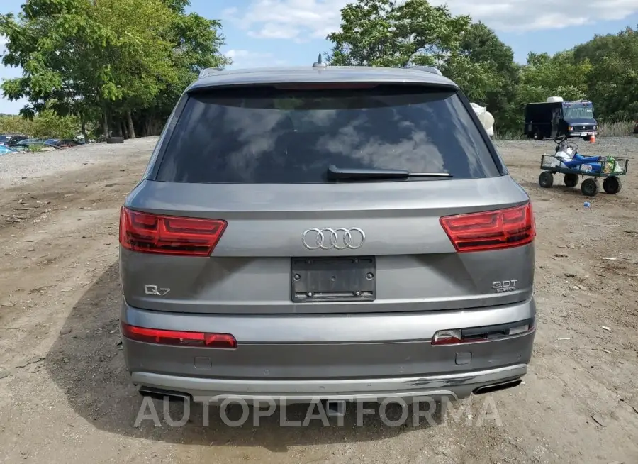 AUDI Q7 2017 vin WA1LAAF79HD036286 from auto auction Copart