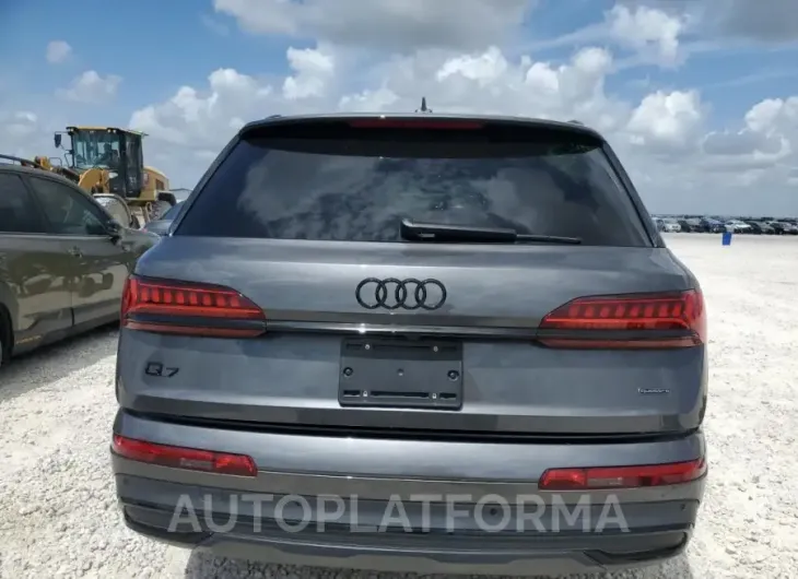 AUDI Q7 PREMIUM 2022 vin WA1LJBF76ND015185 from auto auction Copart