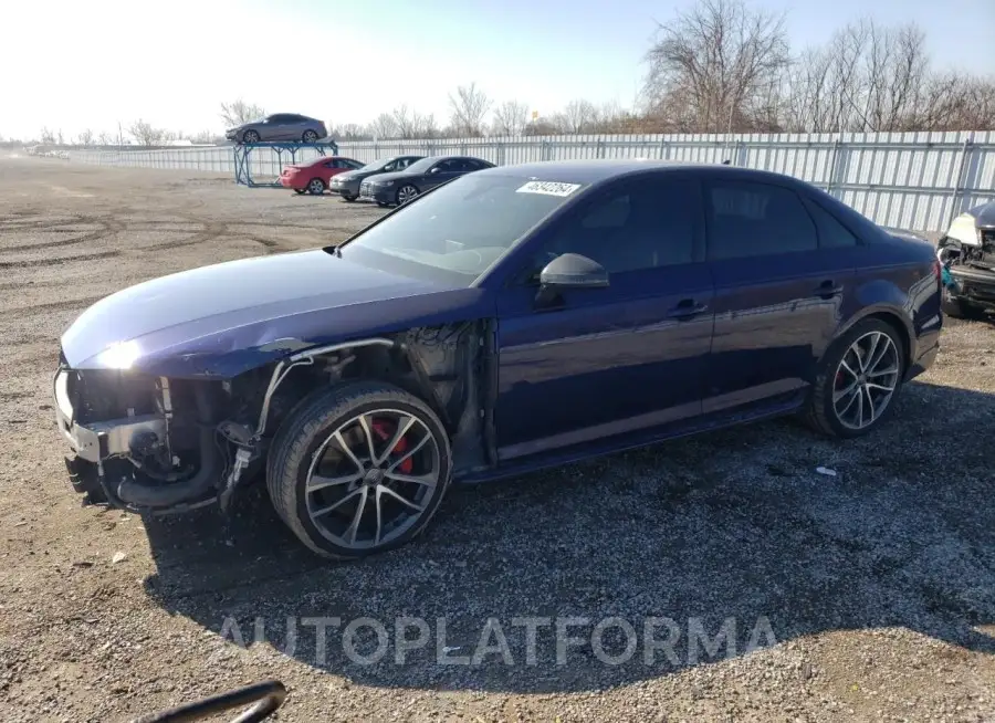 AUDI S4 PRESTIG 2019 vin WAUC4AF43KA002109 from auto auction Copart