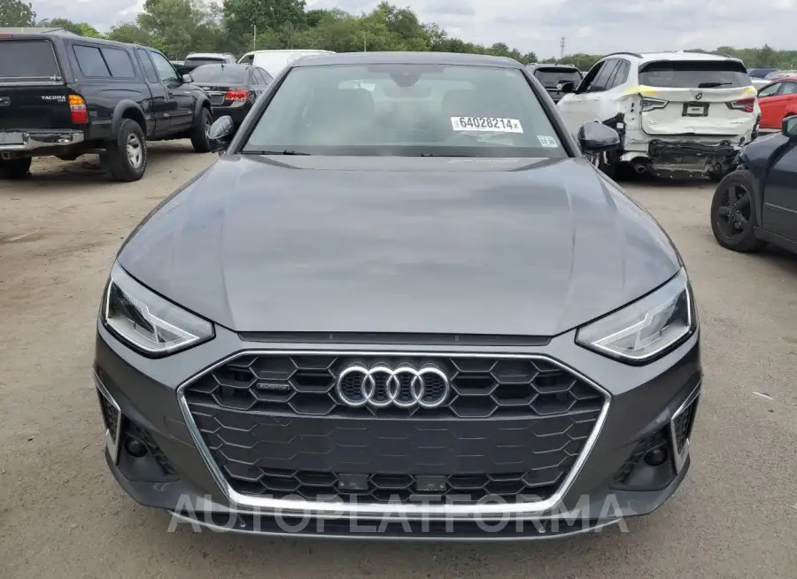 AUDI A4 PREMIUM 2022 vin WAUDAAF4XNN005051 from auto auction Copart