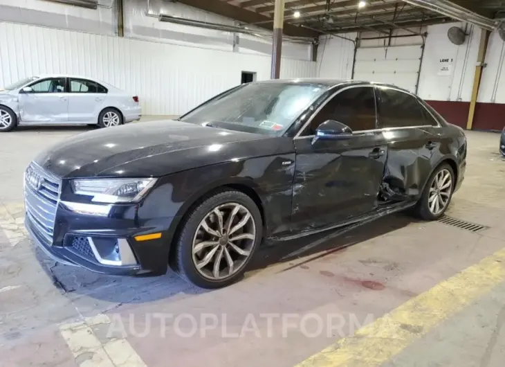 AUDI A4 PREMIUM 2019 vin WAUDNAF4XKA012847 from auto auction Copart