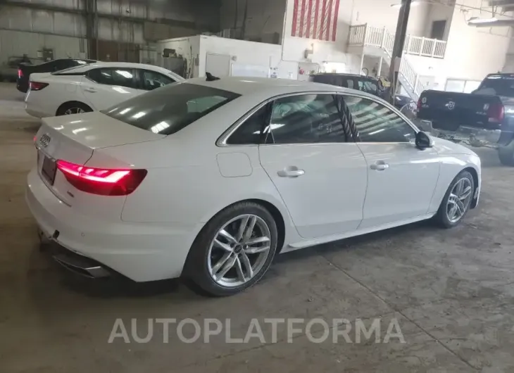 AUDI A4 PREMIUM 2024 vin WAUEAAF40RN013377 from auto auction Copart