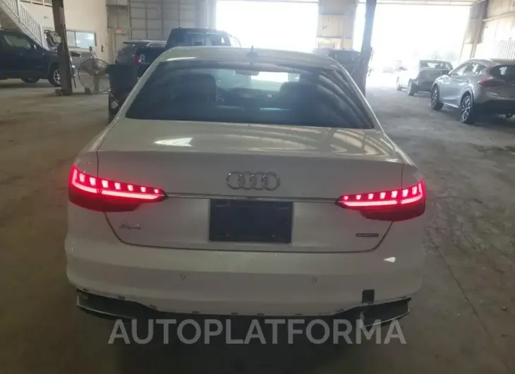 AUDI A4 PREMIUM 2024 vin WAUEAAF40RN013377 from auto auction Copart