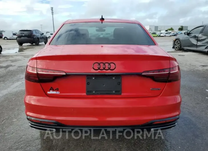 AUDI A4 PREMIUM 2021 vin WAUEAAF42MA050642 from auto auction Copart