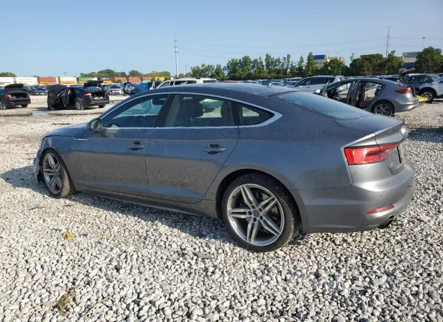 AUDI A5 PREMIUM 2018 vin WAUENCF50JA003405 from auto auction Copart