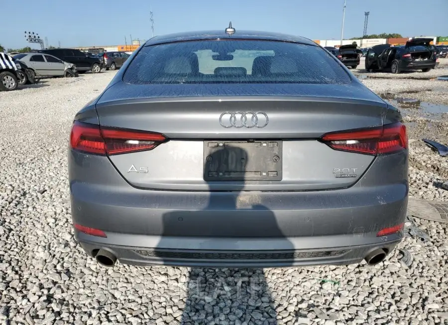 AUDI A5 PREMIUM 2018 vin WAUENCF50JA003405 from auto auction Copart