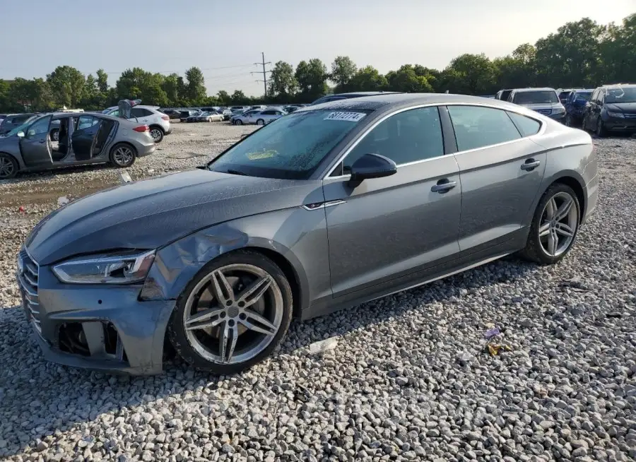 AUDI A5 PREMIUM 2018 vin WAUENCF50JA003405 from auto auction Copart