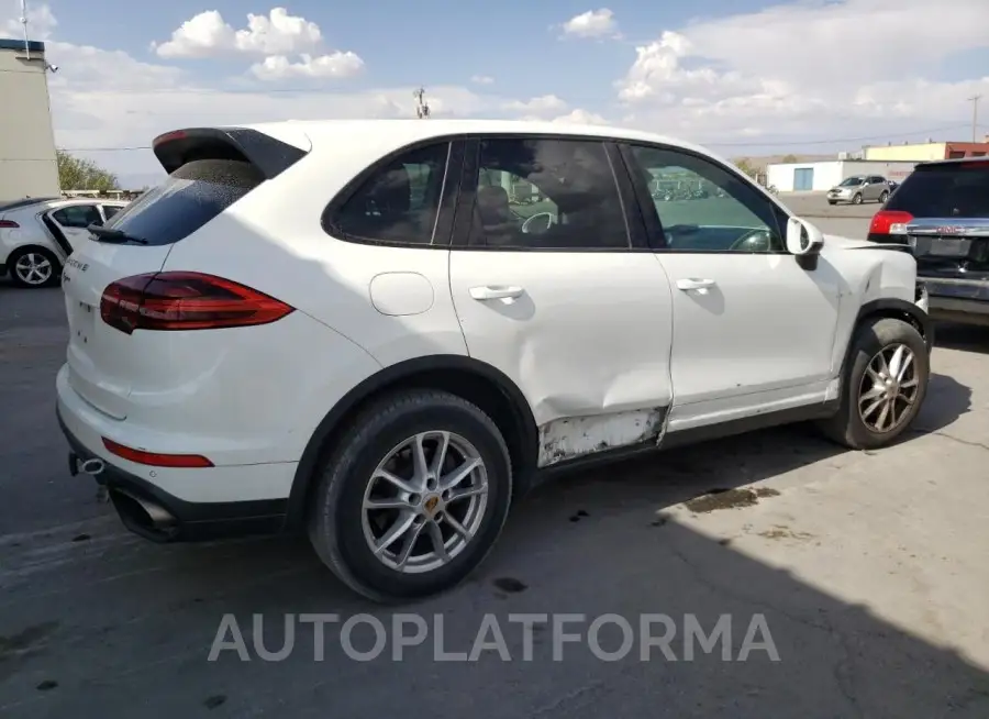 PORSCHE CAYENNE 2016 vin WP1AA2A26GLA05630 from auto auction Copart