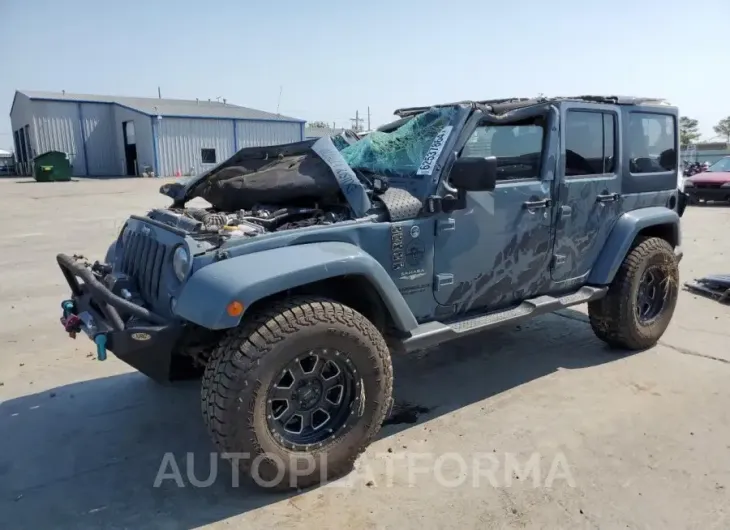 JEEP WRANGLER U 2015 vin 1C4HJWEG8FL734837 from auto auction Copart