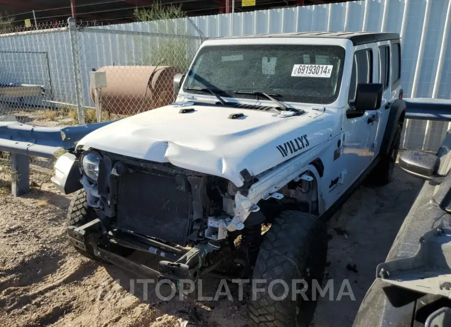 JEEP WRANGLER U 2020 vin 1C4HJXDG8LW186081 from auto auction Copart