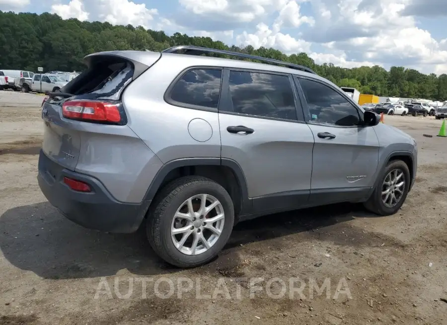 JEEP CHEROKEE S 2016 vin 1C4PJLAB5GW230394 from auto auction Copart