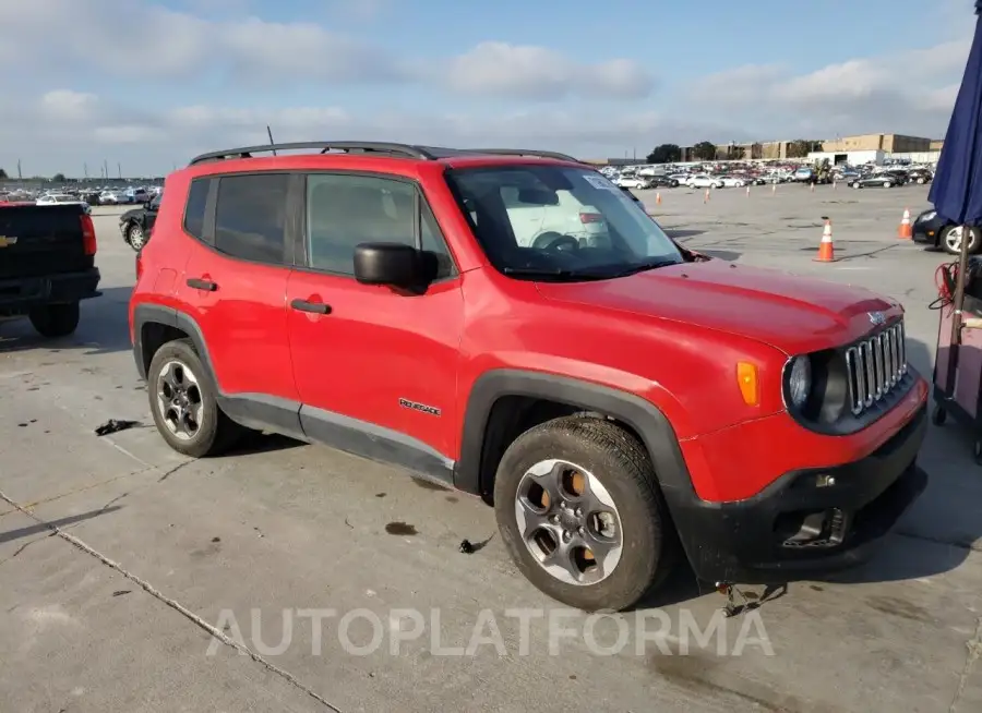 JEEP RENEGADE S 2017 vin ZACCJAAB7HPE60973 from auto auction Copart