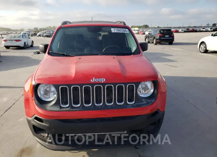 JEEP RENEGADE S 2017 vin ZACCJAAB7HPE60973 from auto auction Copart