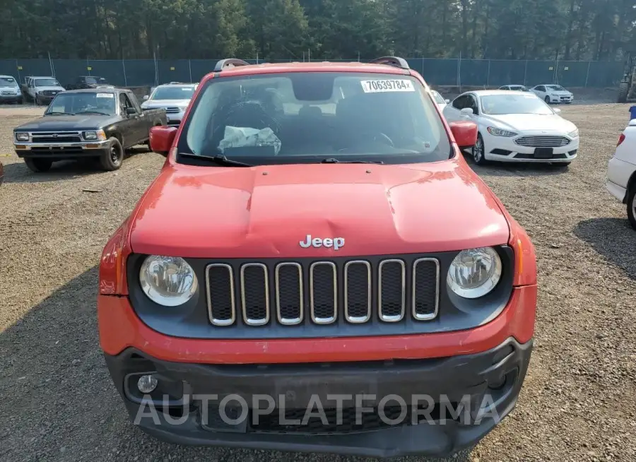 JEEP RENEGADE L 2015 vin ZACCJABT5FPB38076 from auto auction Copart