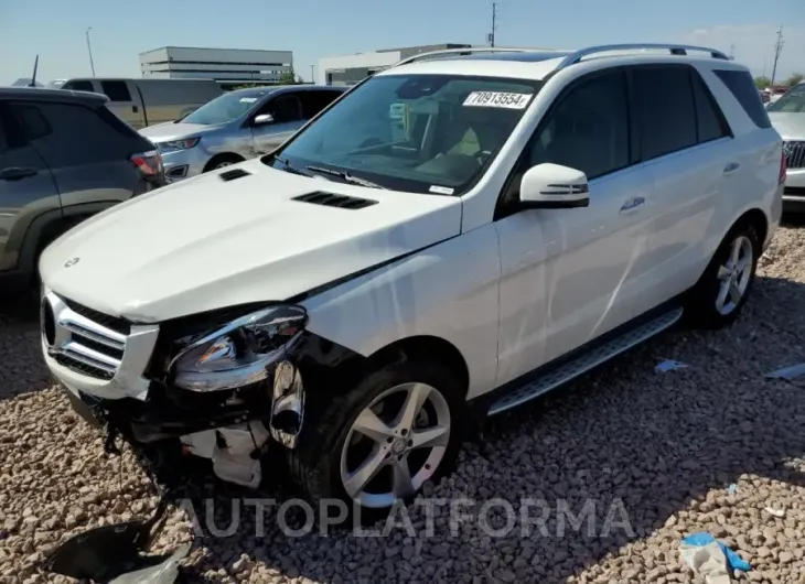 MERCEDES-BENZ GLE 350 2017 vin 4JGDA5JB5HA858383 from auto auction Copart