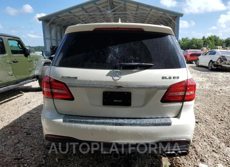 MERCEDES-BENZ GLS 63 AMG 2018 vin 4JGDF7FE4JB070887 from auto auction Copart