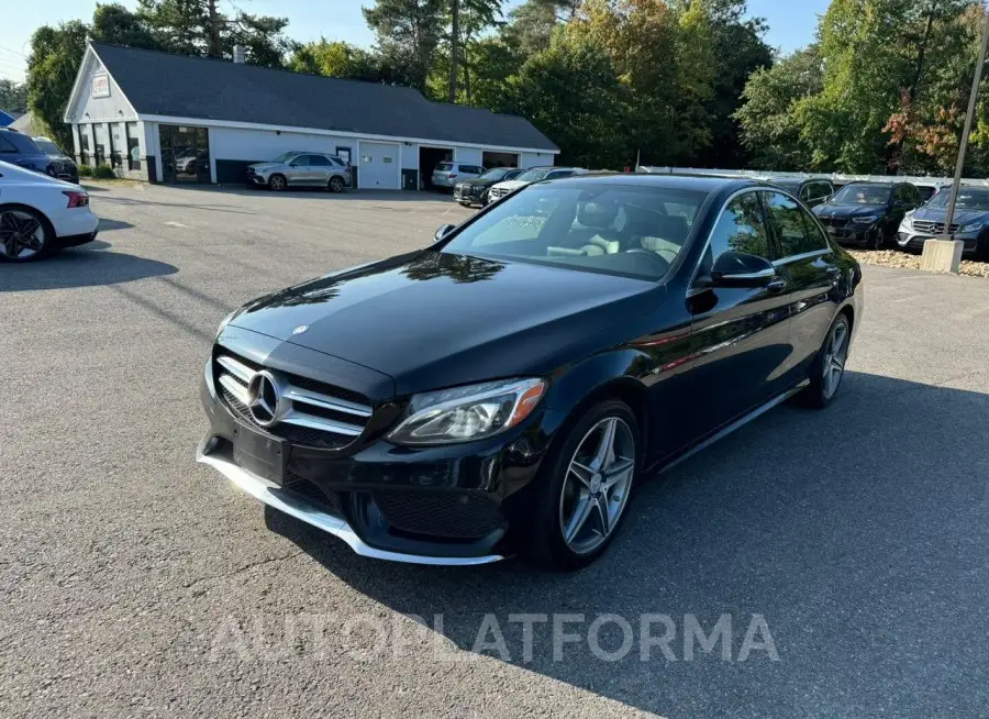 MERCEDES-BENZ C 400 4MAT 2015 vin 55SWF6GB2FU033481 from auto auction Copart