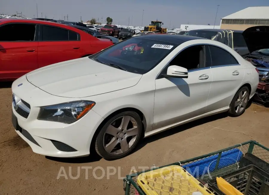 MERCEDES-BENZ CLA 250 4M 2015 vin WDDSJ4GB5FN221163 from auto auction Copart