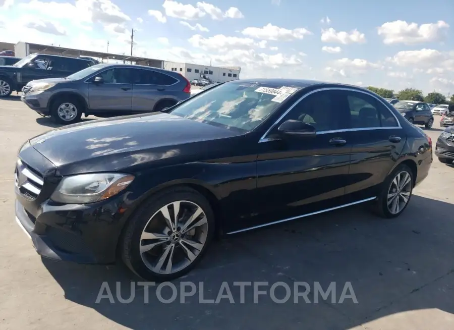 MERCEDES-BENZ C 300 2018 vin WDDWF4JB3JR389655 from auto auction Copart