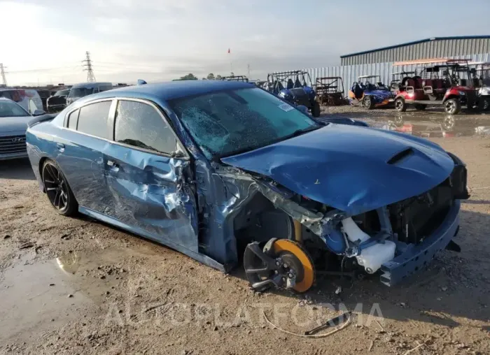 DODGE CHARGER SC 2022 vin 2C3CDXGJ4NH209354 from auto auction Copart