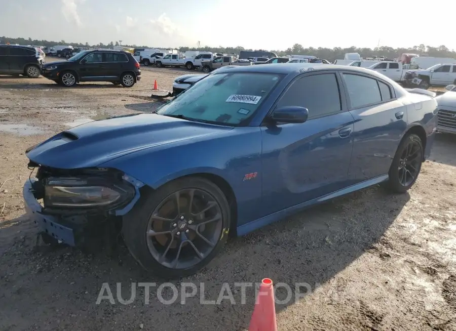 DODGE CHARGER SC 2022 vin 2C3CDXGJ4NH209354 from auto auction Copart