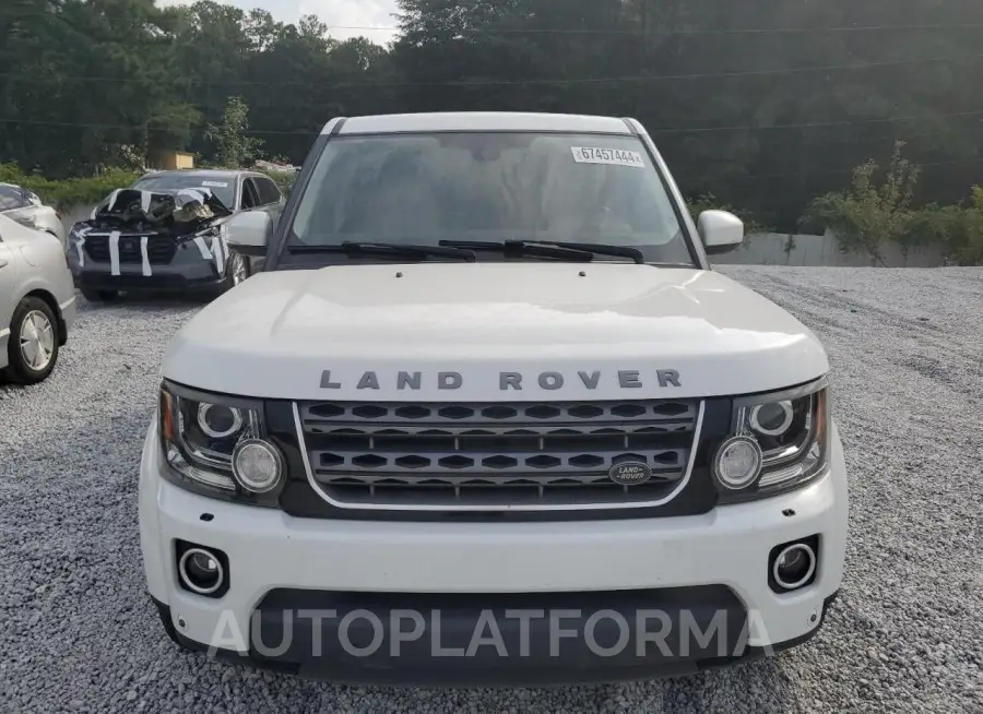 LAND ROVER LR4 HSE 2016 vin SALAG2V68GA798642 from auto auction Copart