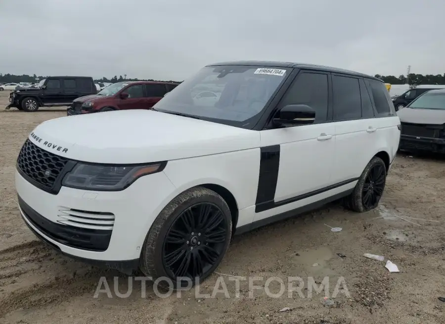 LAND ROVER RANGE ROVE 2022 vin SALGS2SE6NA468922 from auto auction Copart