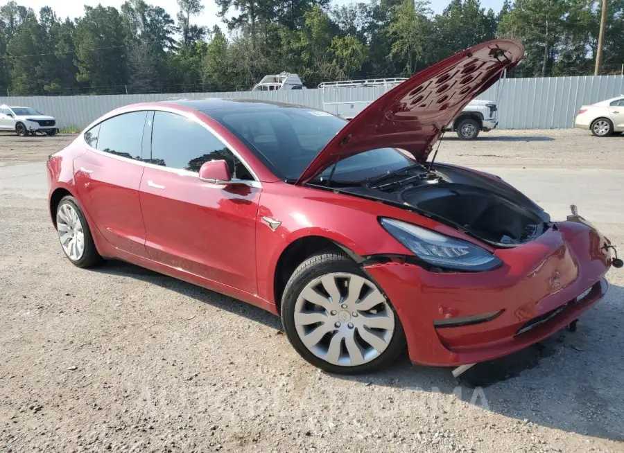 TESLA MODEL 3 2018 vin 5YJ3E1EA1JF002980 from auto auction Copart